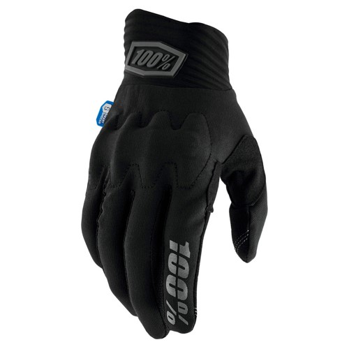 100% Cognito Smart Shock Gloves Black