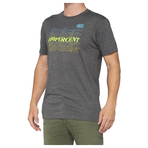 100% Silva T-Shirt Charcoal Heather