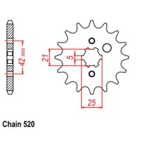 Supersprox Front Sprocket 10-0Y1-xx (520)