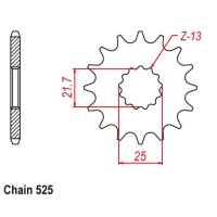 Supersprox Front Sprocket 10-156-xx (525)