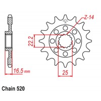 Supersprox Front Sprocket 10-742-15 (520)