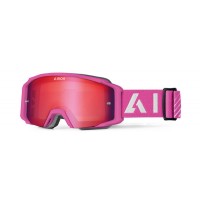 Airoh Blast XR1 Goggle Pink Matt + Red Mirrored Lens