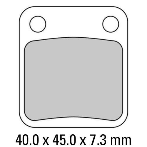 Ferodo Brake Disc Pad Set FDB250SG