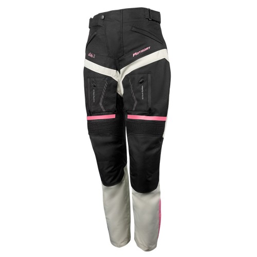 MotoDry Rallye 2 Pant Ladies Black/Grey/Magenta