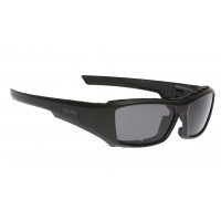 Ugly Fish Cannon RS3303X Glasses Matt Black Frame + Smoke Lens