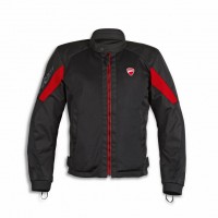 Ducati Flow C5 Fabric Jacket Mens Black/Red