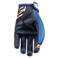 Five MXF4 Scrub Glove Blue/Orange