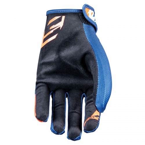 Five MXF4 Scrub Glove Blue/Orange