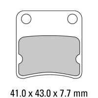 Ferodo Brake Pad Set - FDB625AG
