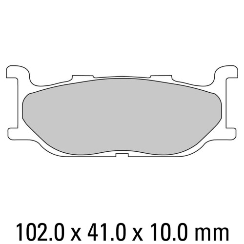 Ferodo Brake Pad Set - FDB781ST
