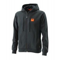 KTM Pure Zip Hoodie Black
