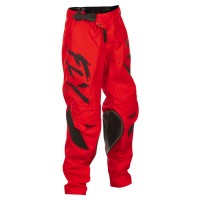 Fly Racing 2025 Kinetic MX Pants Youth Stoke Red/Black