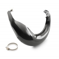 KTM Carbon Expansion Chamber Guard