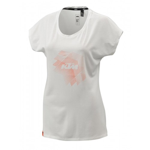 KTM Womens Style Tee White