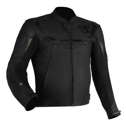 Berik Strada Leather Jacket Black
