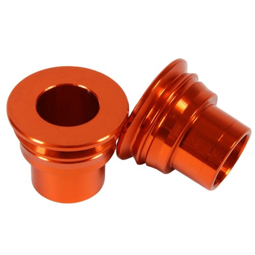 RHK Gas Gas EC 250 2021-2023 Orange Axle Spacers Front