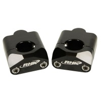 RHK Universal 1 1/8 Solid 35mm (+15mm) Black (RHKBMK-07) Handlebar Mount