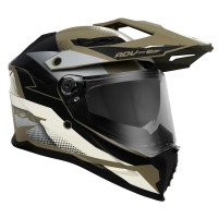 RXT ADV-65 Matt Black / Grey / Military Green Helmet