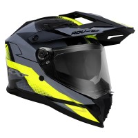 RXT ADV-65 Gloss Black / Grey / Yellow Helmet