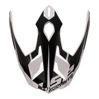 LS2 MX701 Alter Helmet Peak - Matte Black White