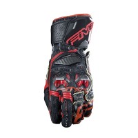 Five RFX Race Black/Red Gloves