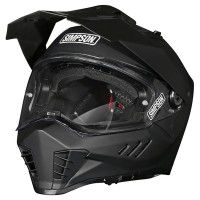 Simpson Xcursion Adv Helmet Matte Black