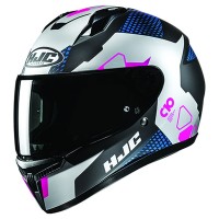 HJC C10 Helmet Aspa MC-28SF- White/Blue/Red