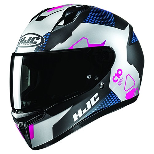 HJC C10 Helmet Aspa MC-28SF- White/Blue/Red
