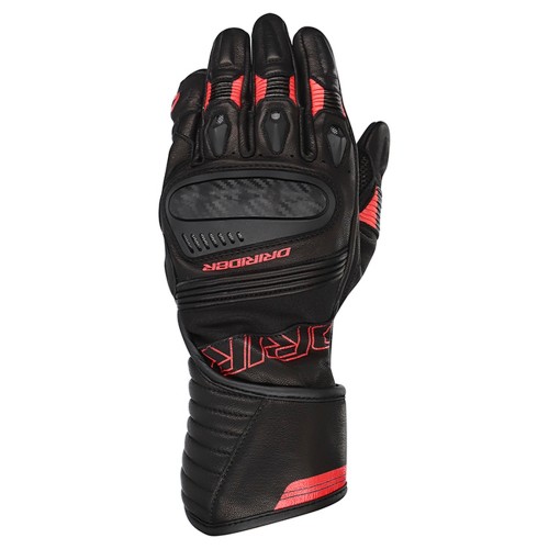 Dririder Torque Gloves - Long Cuff - Black/Red