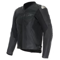 Dainese Racing 5 Jacket - Perforated Leather - Black