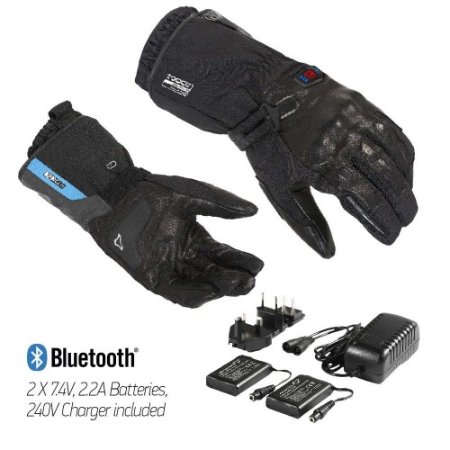 Macna Progress 1.0 RTX DL Gloves - 1/0/RTX/DL/Gloves/Battery/Kit/Black