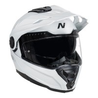 Nitro FA1650 DVS Gloss White Adventure Modular Helmet