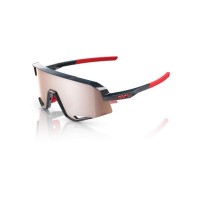 100% Slendale Soft Tact White - Hiper Red Multilayer Mirror Lens
