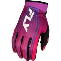 Fly Racing 2027 F-16 Lift Pink/Purple/White Womens Gloves