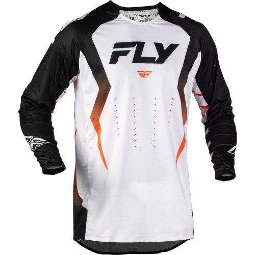 Fly Racing 2027 Evolution Bolt White/Black/Orange Jersey
