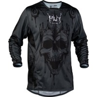 Fly Racing 2027 Kinetic Se Dark Series Grey/Black Jersey