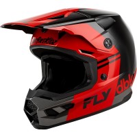 Fly Racing 2027 Kinetic SE DBK Black/Red/Grey Helmet