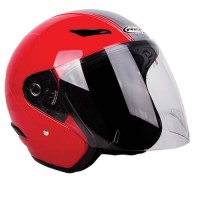 RXT Metro Retro Helmet Red/Silver