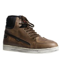 MotoDry Kicks Leather Boot Mens Brown
