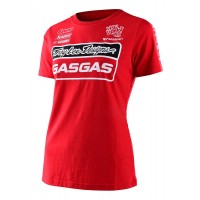 GASGAS Troy Lee Designs Team Tee Womens Red